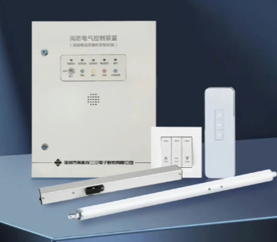 濃煙中的生命通道:消防聯動電動開窗器廠家為人員逃生提供套更充足時間